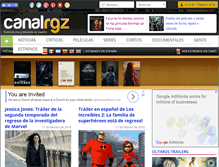 Tablet Screenshot of canalrgz.com